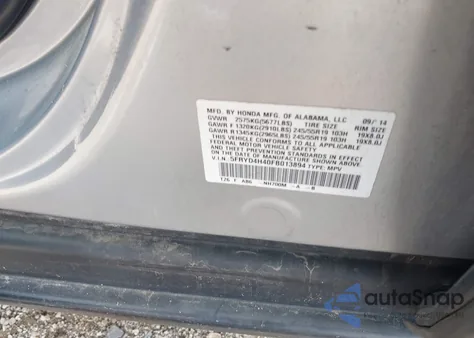 2015 Acura Mdx Technology Package z USA, uszkodzony, nr VIN 5FRYD4H40FB013894